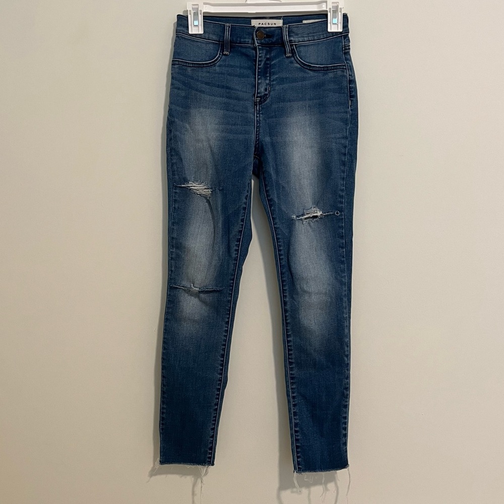 Pacsun high rise ankle jeggings